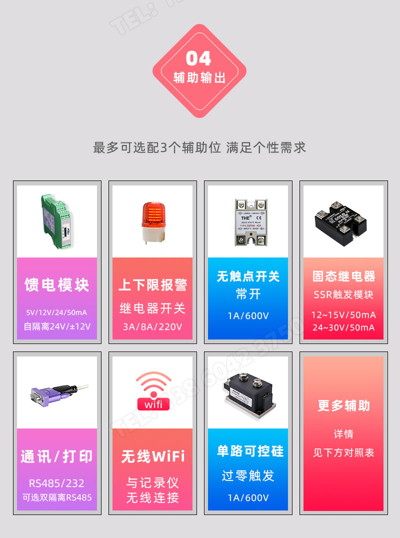 伯特BT117系列- 支持3個(gè)輔助輸出；報(bào)警、通訊等