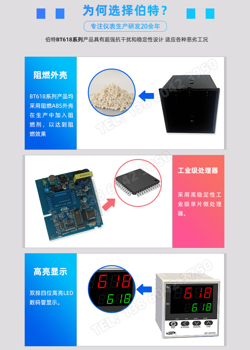阻燃外殼、工業(yè)級處理器、雙4位高亮顯示